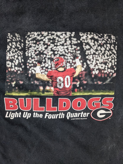 Georgia Bulldogs Light Up The Fourth Quarter Tee