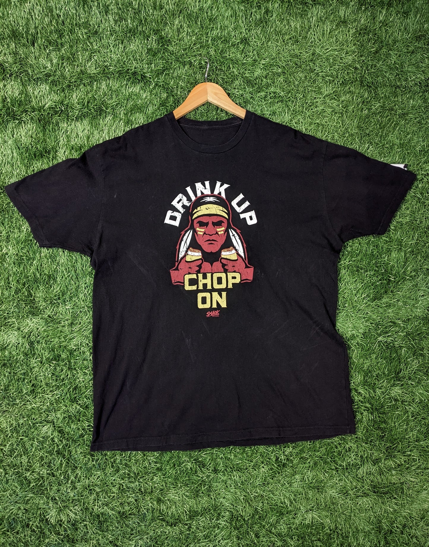 Drink Up Chop On Smack Apparel Tee