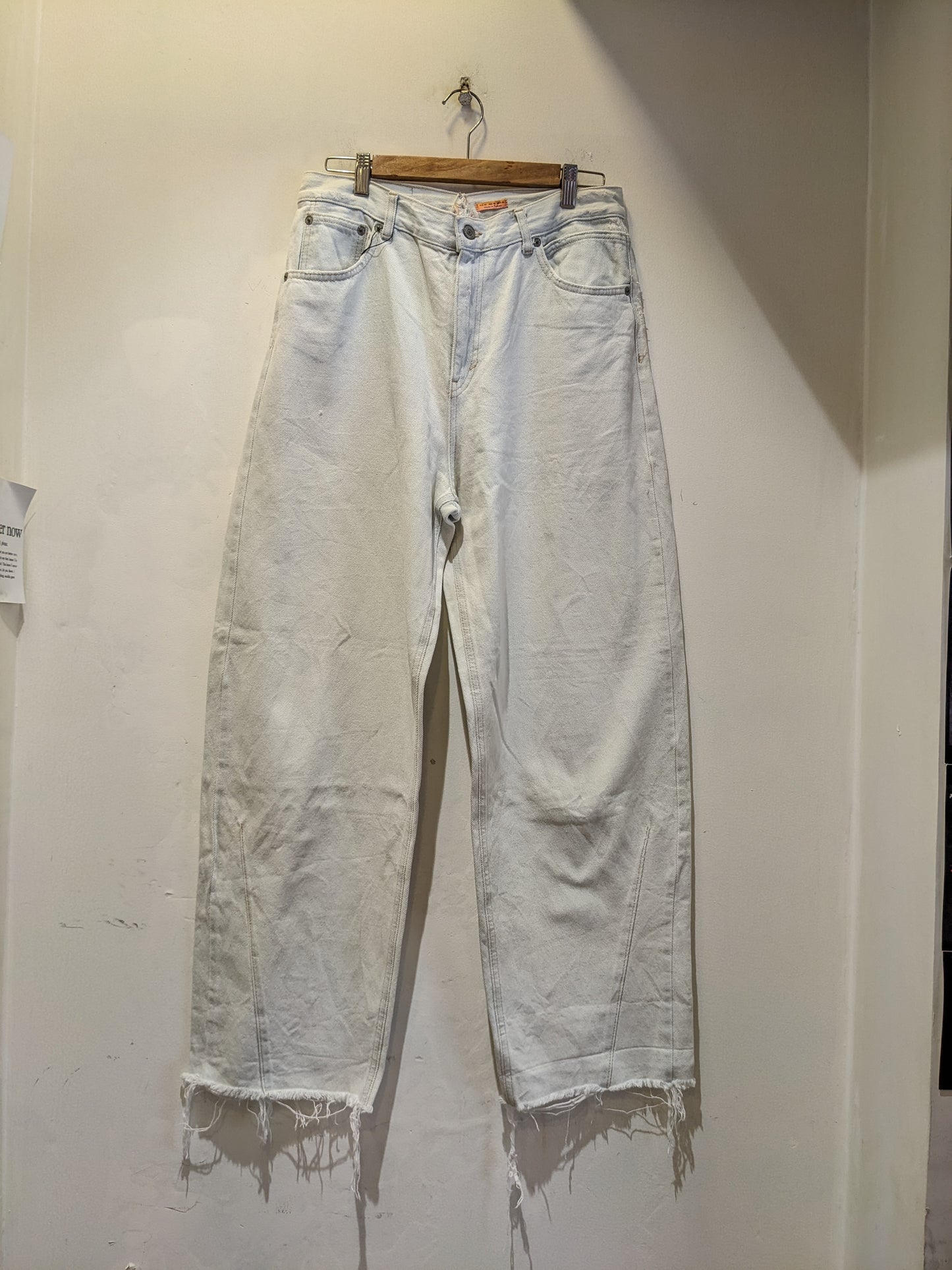 Pull & Bear Sadie Sink Light Denim Wide Leg Jeans