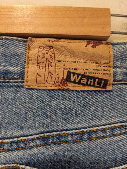 Y2K Denim Embroidered Flared Jeans