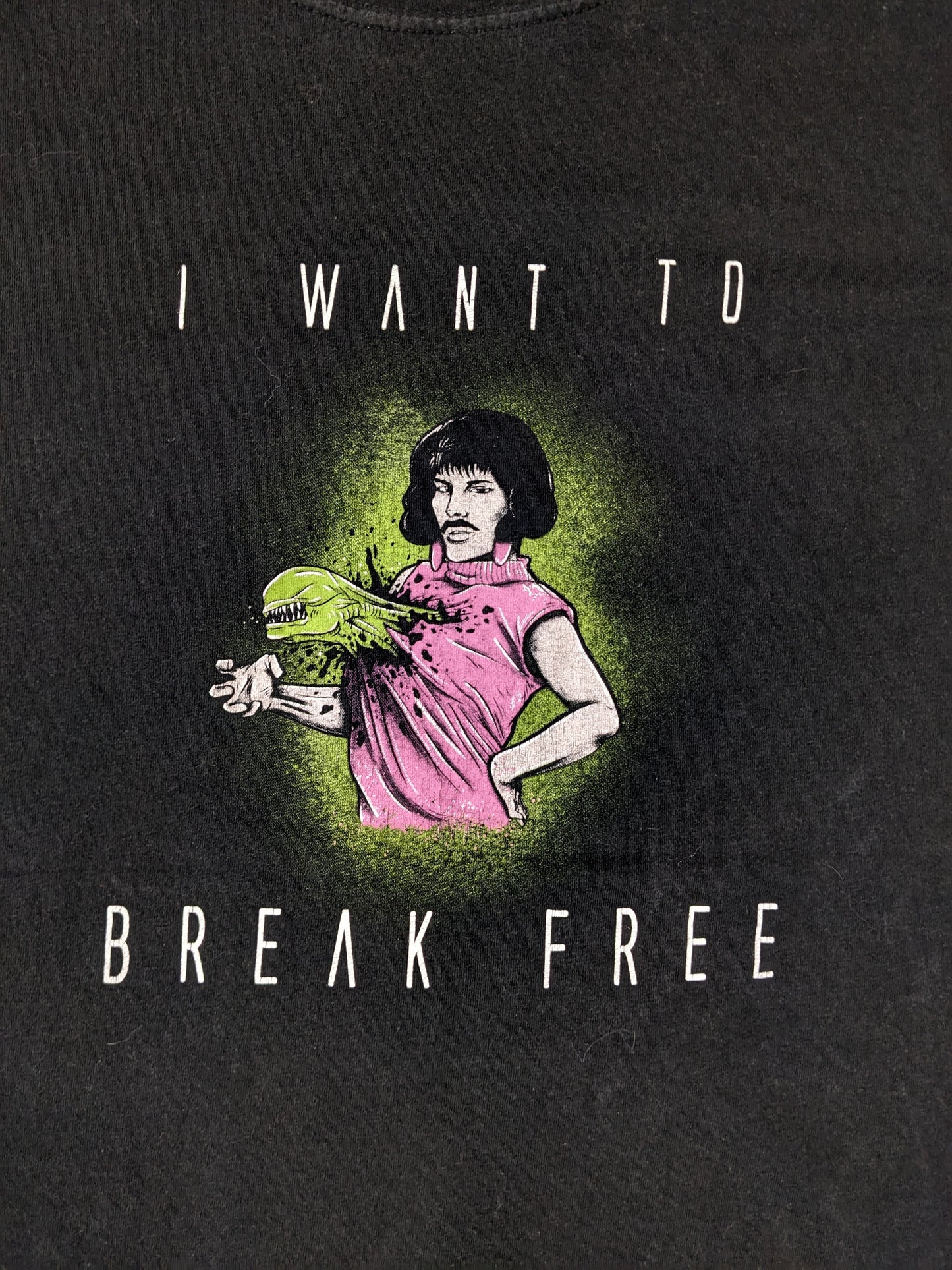 Freddie Mercury I Want To Break Vintage Tee