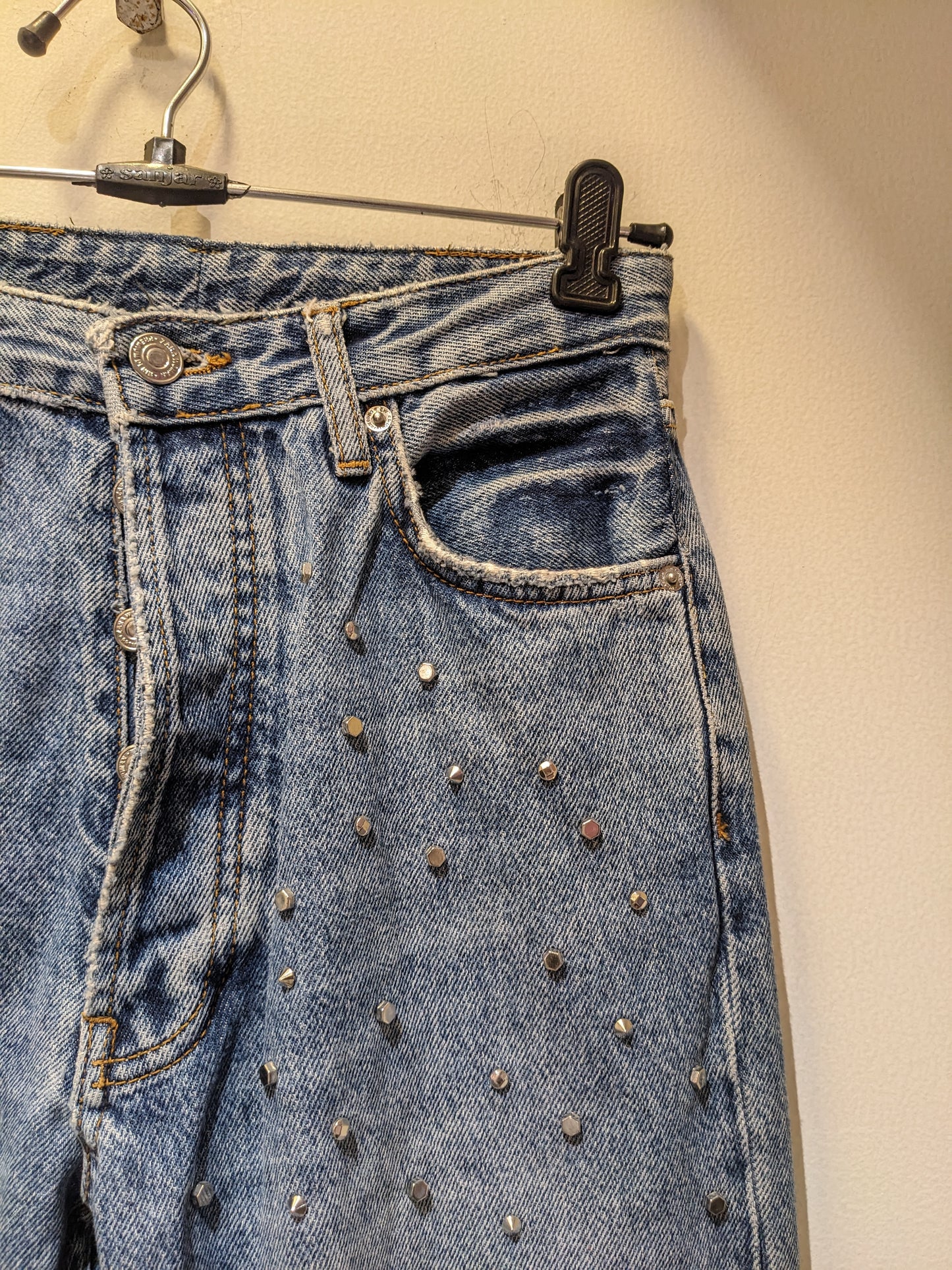 Embellished jeans