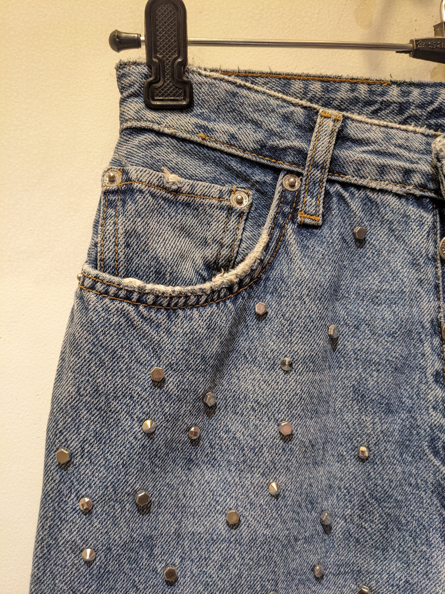 Embellished jeans