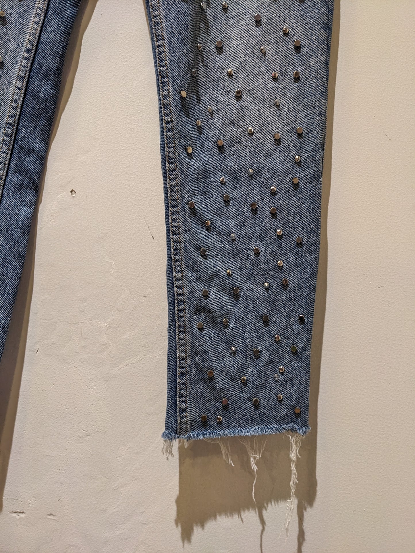 Embellished jeans