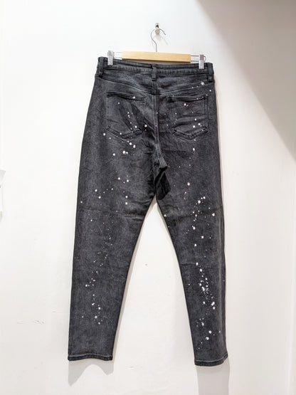 Rue21 Black Printed Jeans