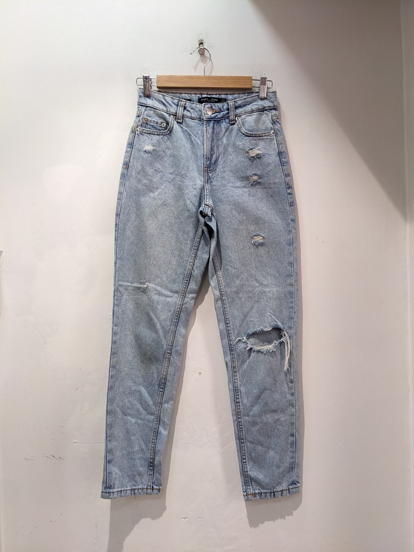 Bershka Blue Denim Jeans