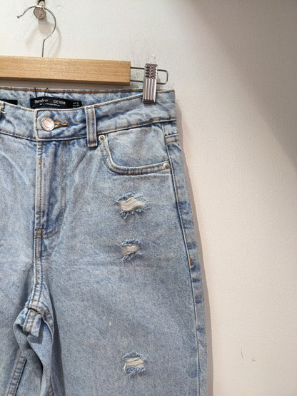 Bershka Blue Denim Jeans