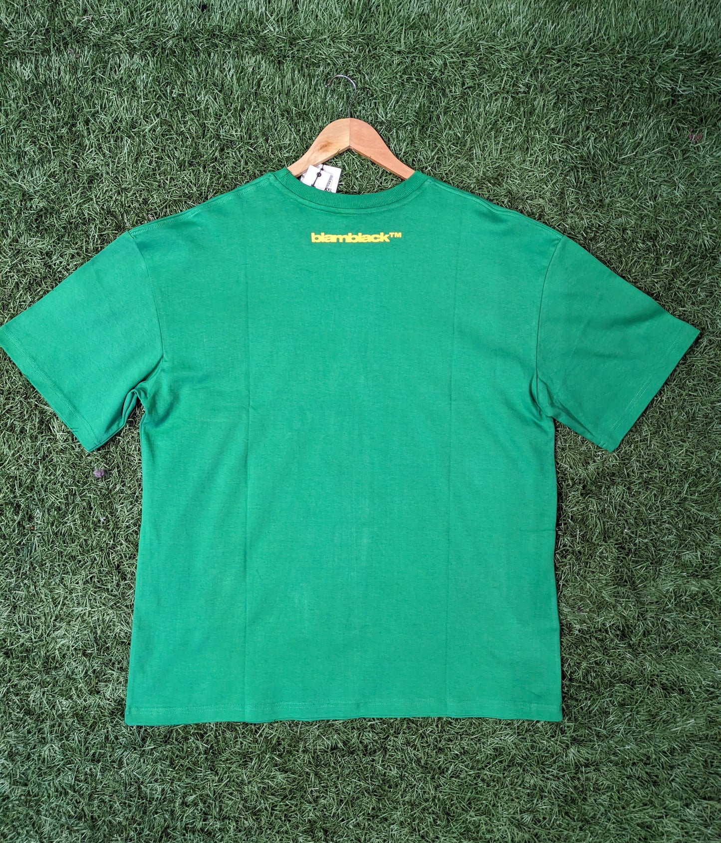 Blamblack Game On Green Tee