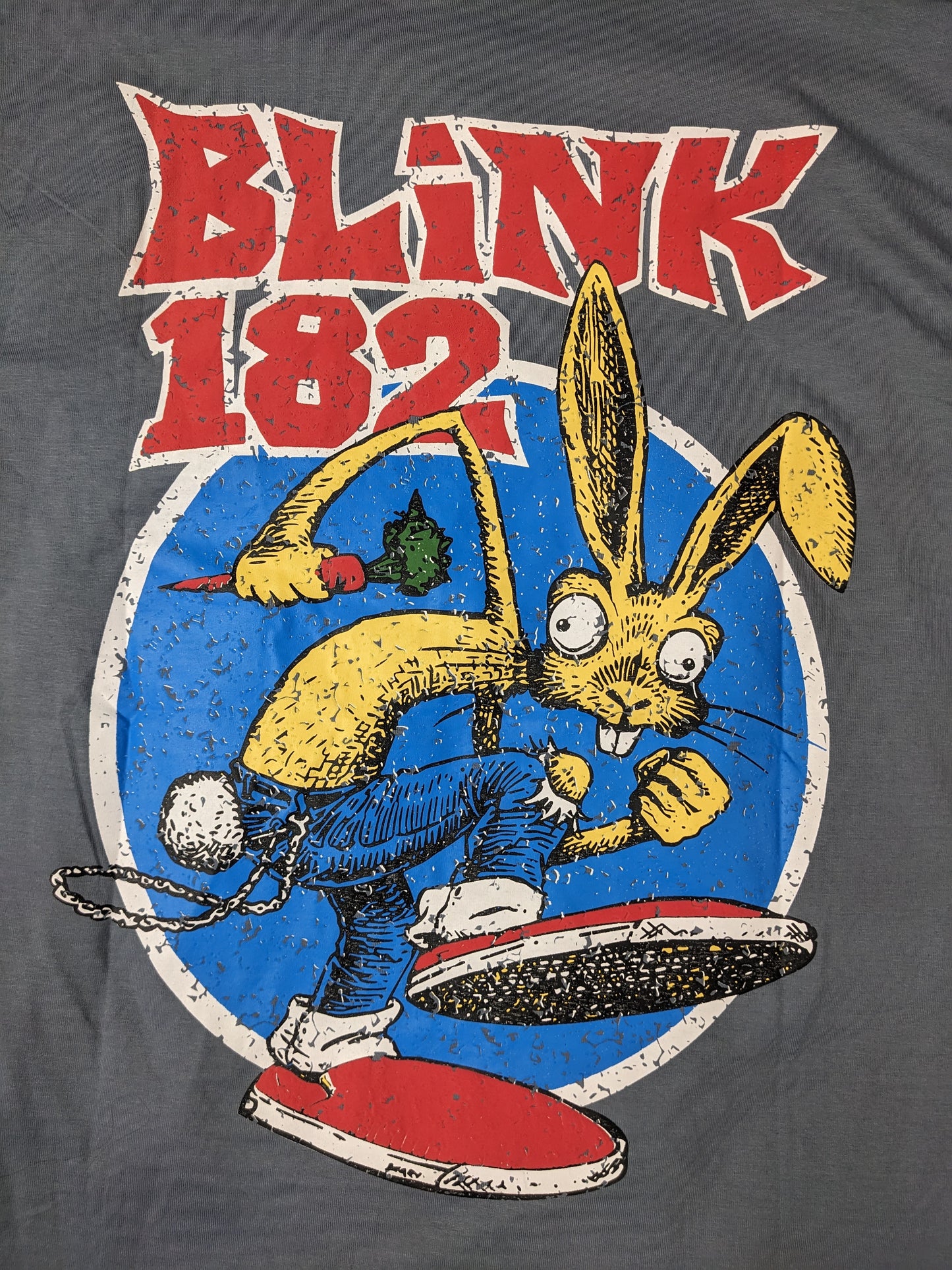 Pull&Bear Blink-142 Crappy Pink Rock Tee