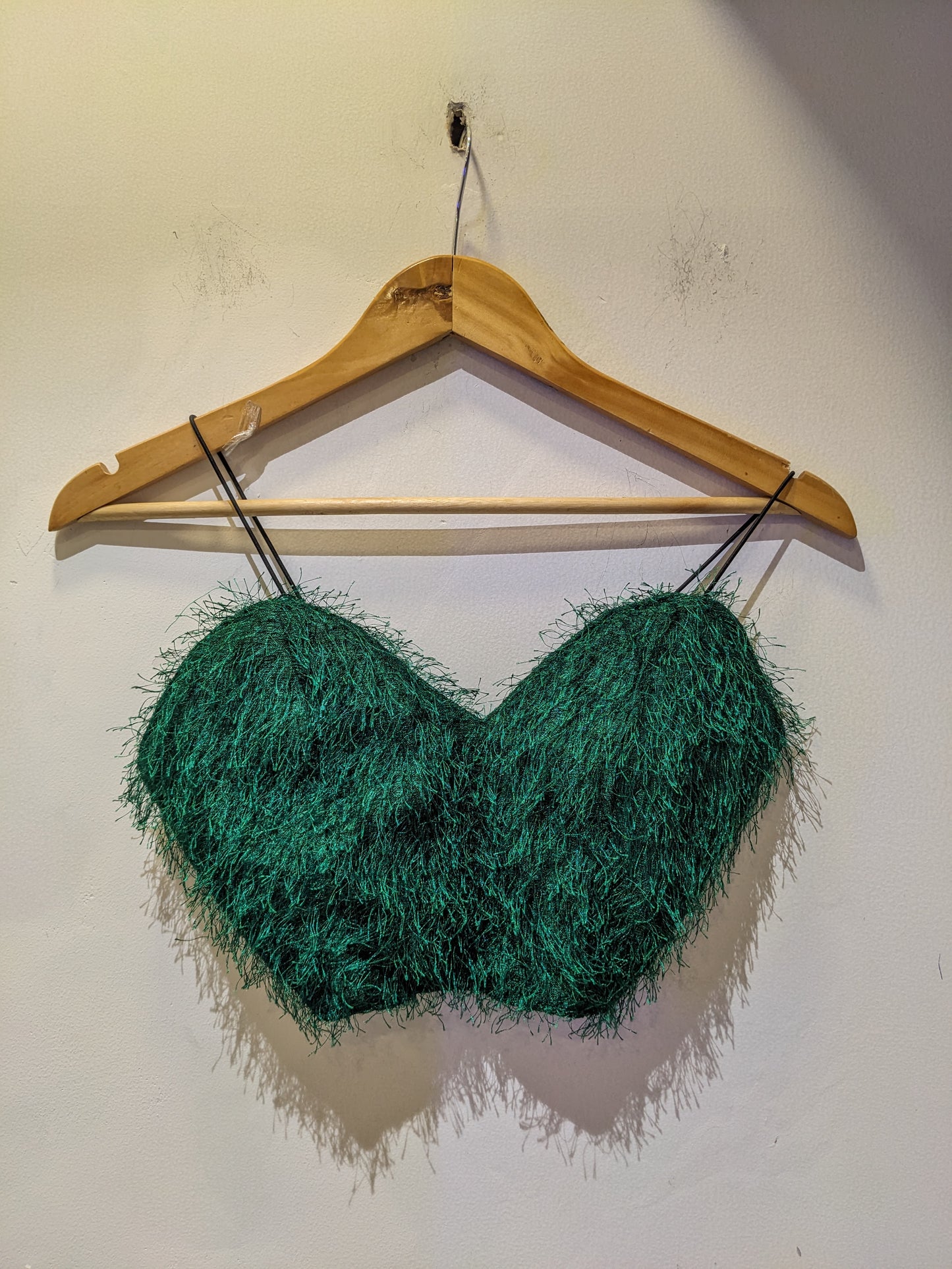 Faux Fur Heart Top