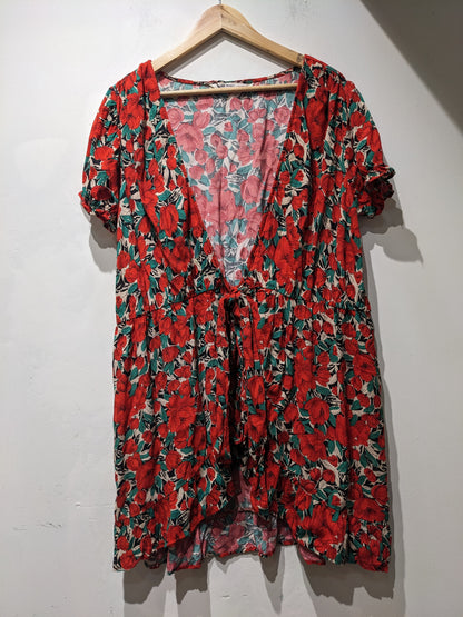 Zara Floral Wrap Around Dress