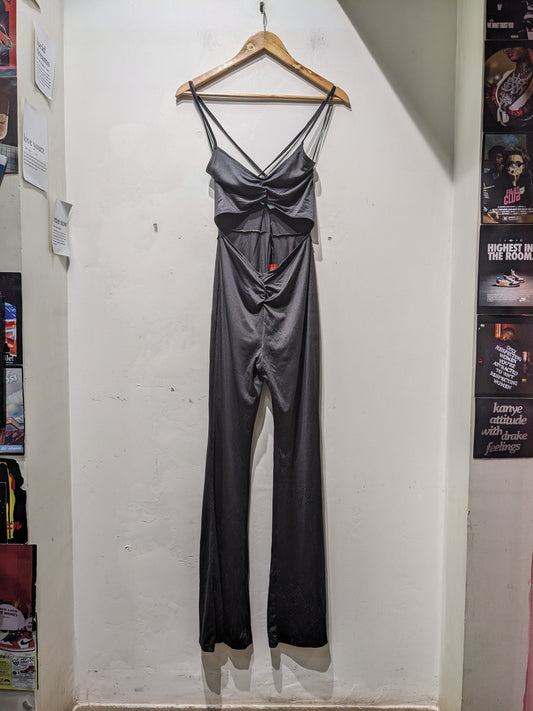 H&M Black Criss Cross Back Jumpsuit