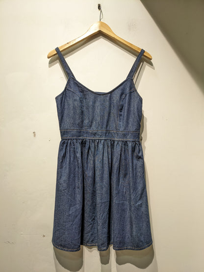 Dark wash Denim Mini Dress