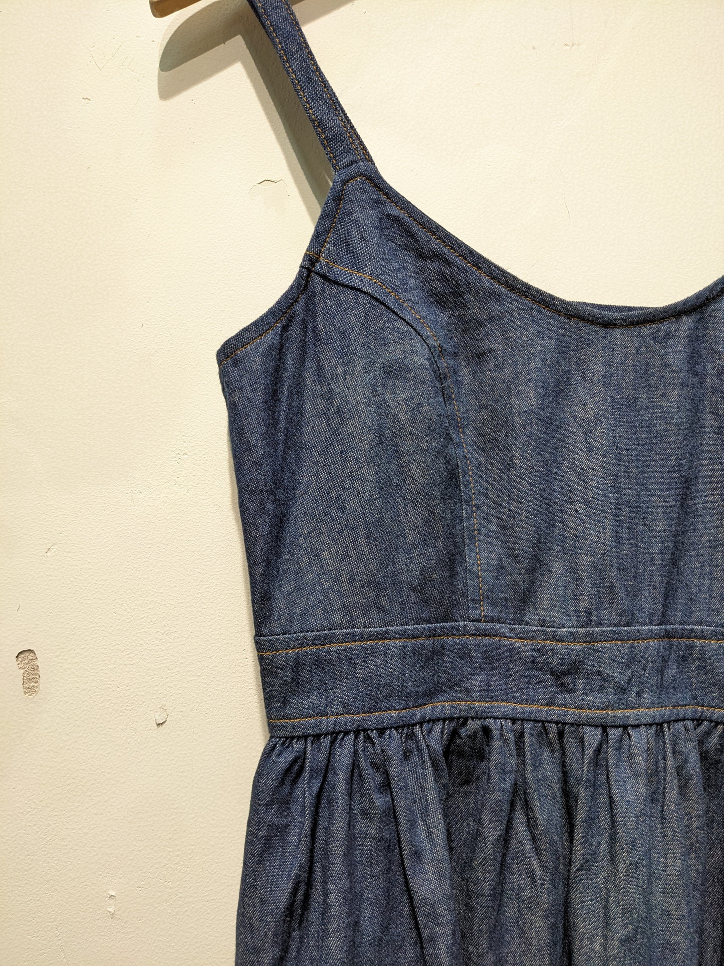 Dark wash Denim Mini Dress