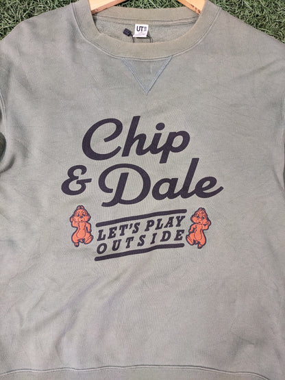 Disnep Chip Dale Lets Play Outside Sweatshirt