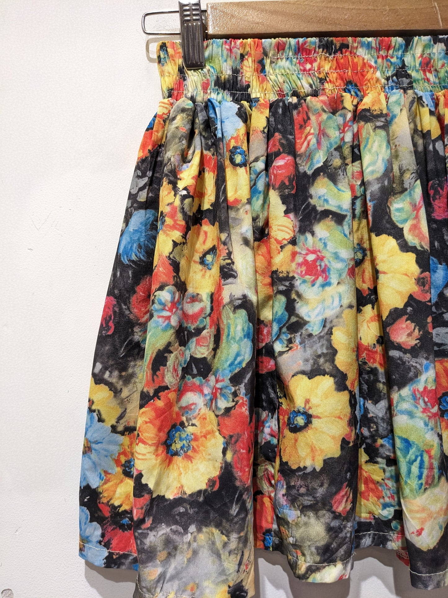 Flower Print Skirt