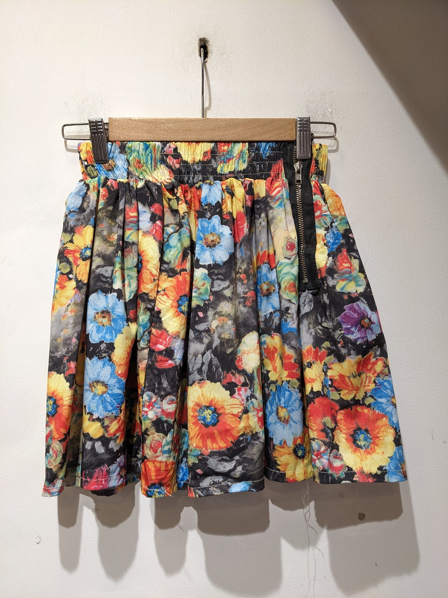 Flower Print Skirt