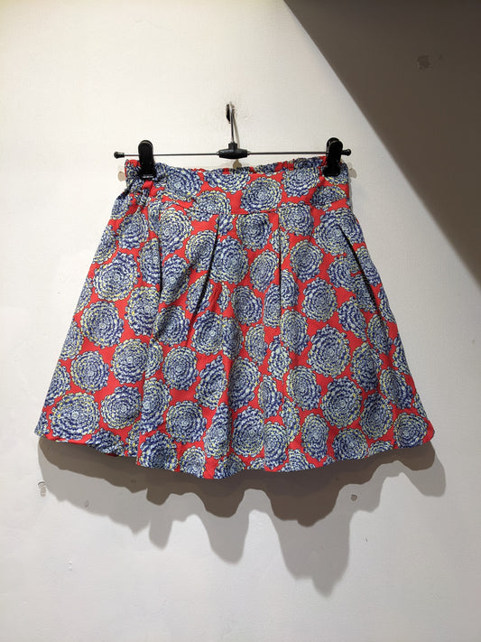 Flower Print Skirt