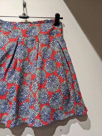 Flower Print Skirt