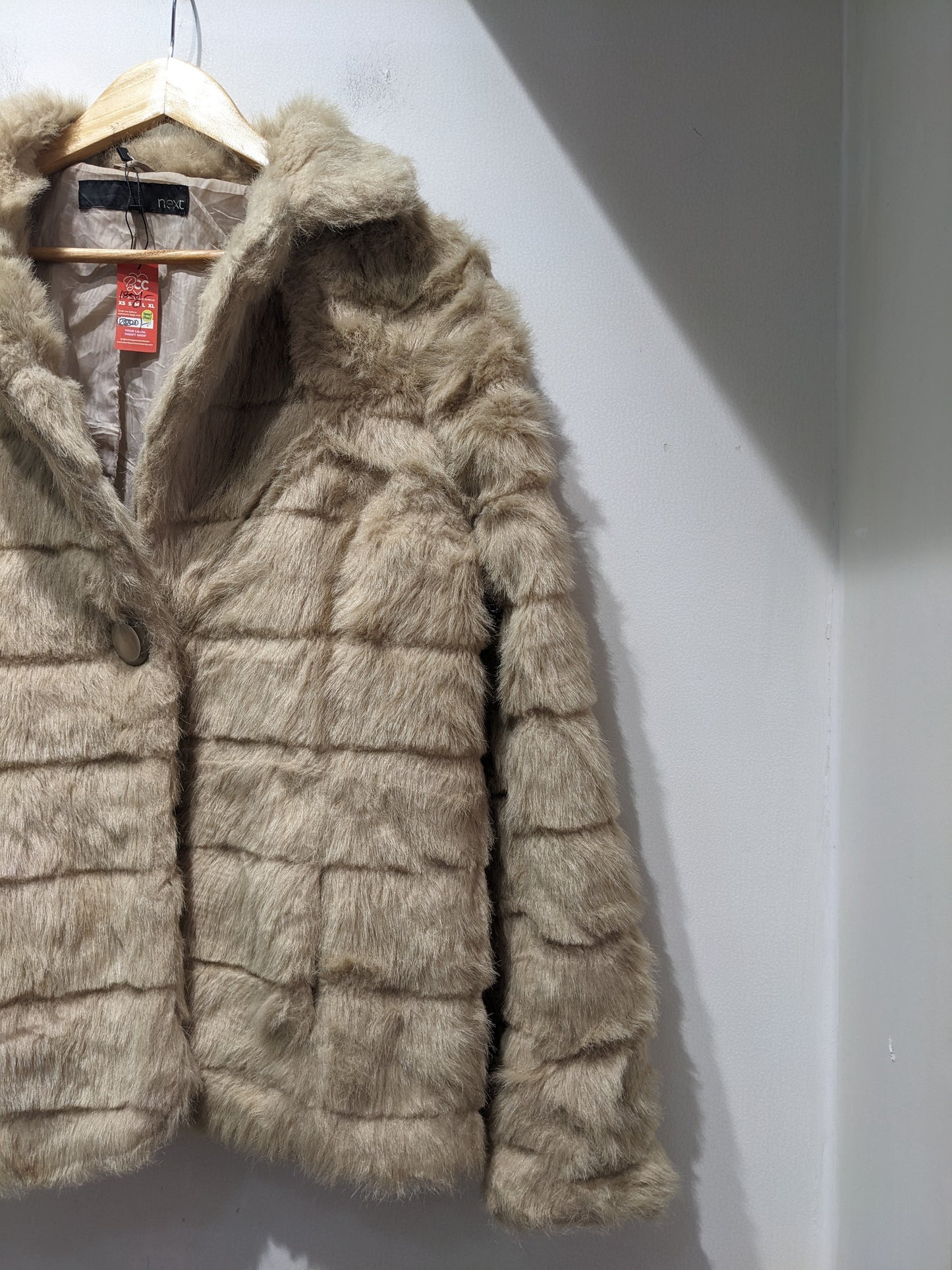 Sandy Fur Jacket