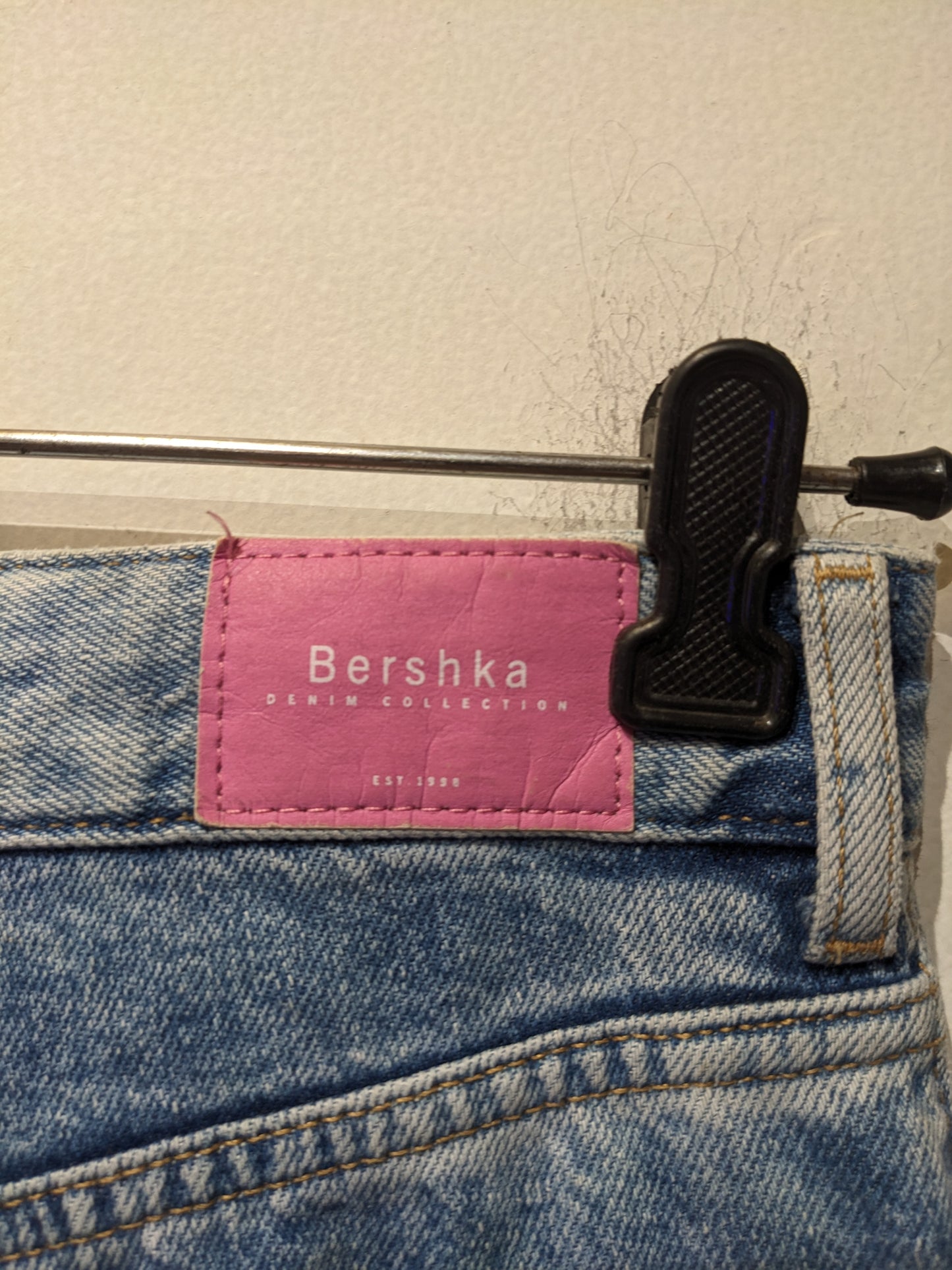 Bershka Disney Minnie Mouse High Waisted Jeans