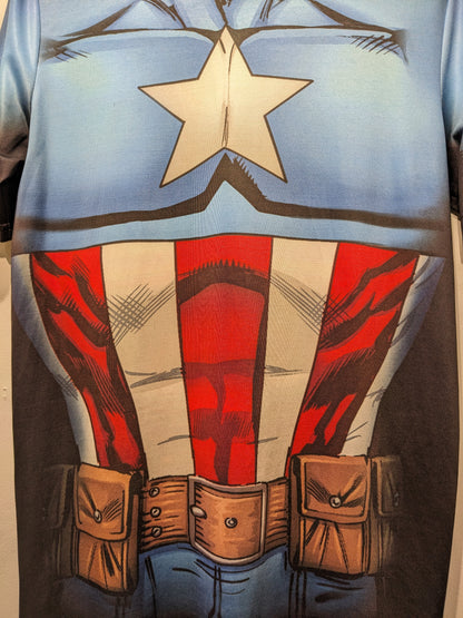 Marvel Captain America Men's Cappin Stance TEE