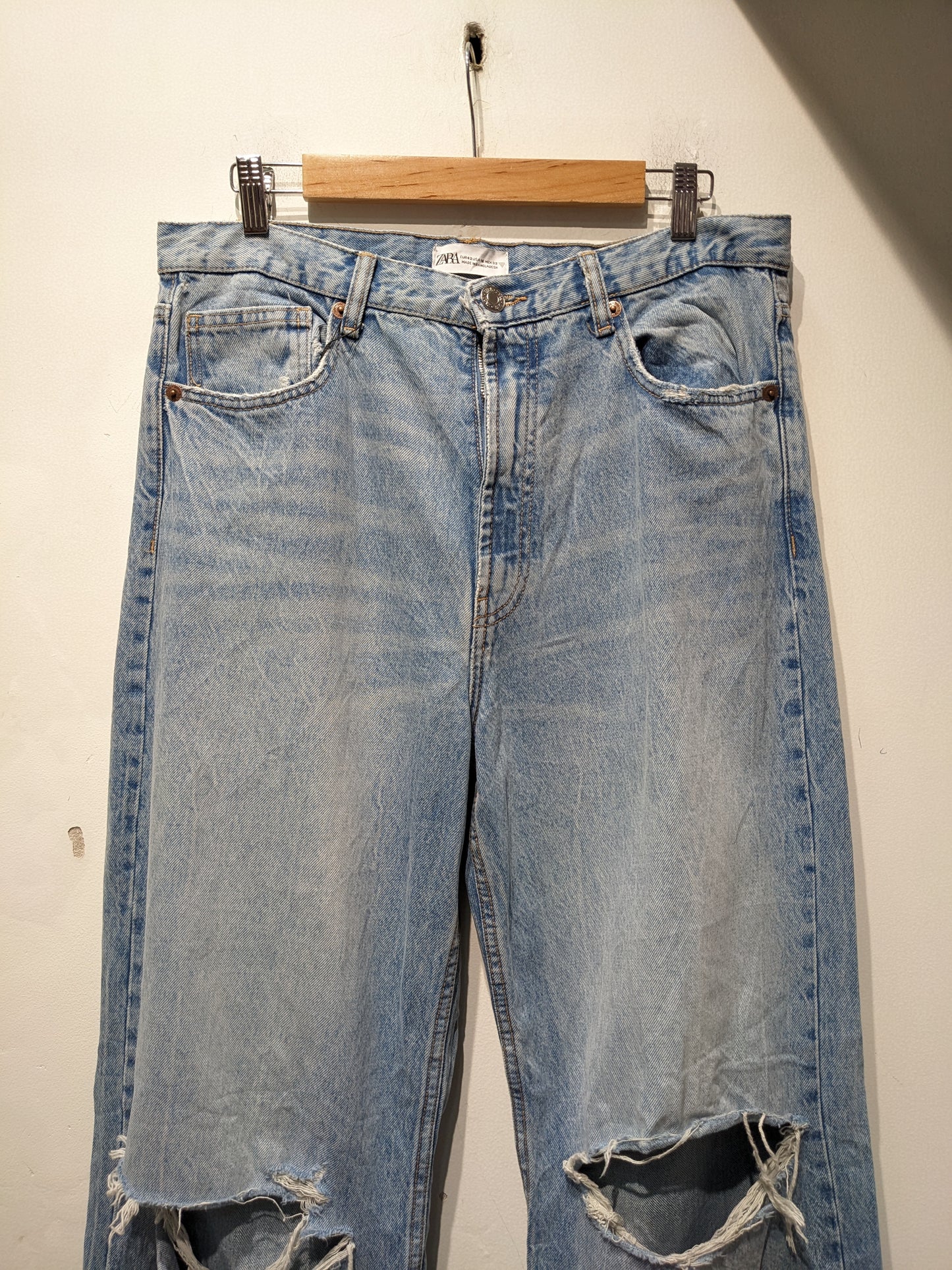 Zara Light Blue Jeans