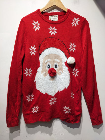 Ugly Christmas Santa Sweater