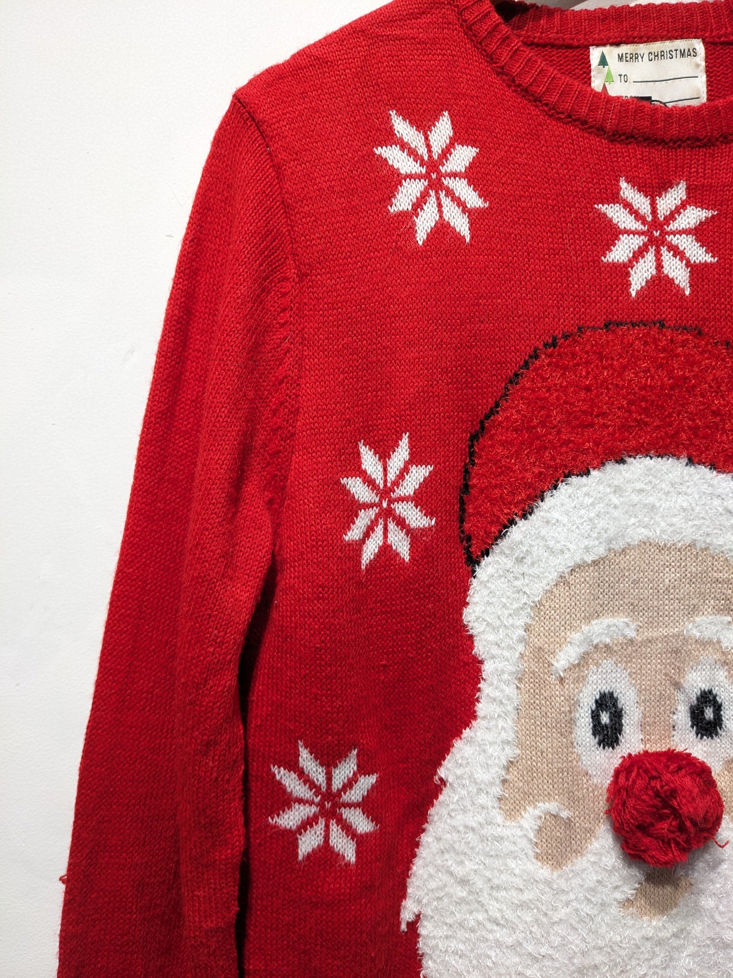 Ugly Christmas Santa Sweater