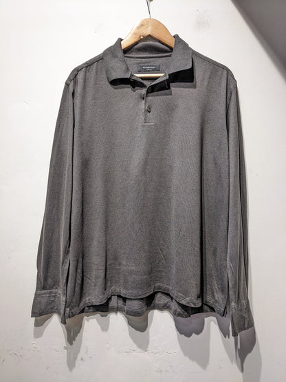 ERMENEGILDO ZEGNA GREY SWEATER FULL SLEEVES