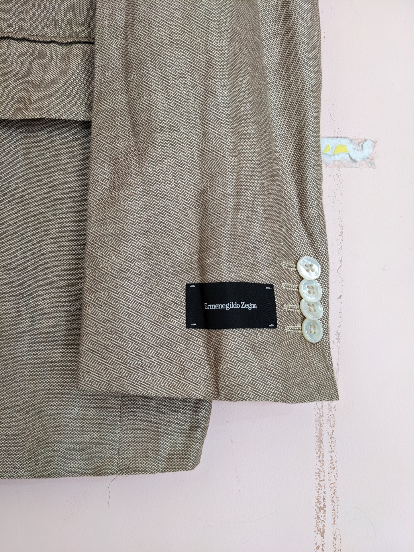 Ermengilado Zegna Beige Blazer