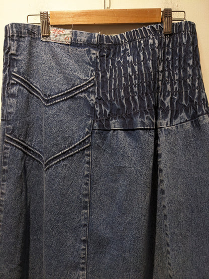 Dalgic Maxi Denim Skirt