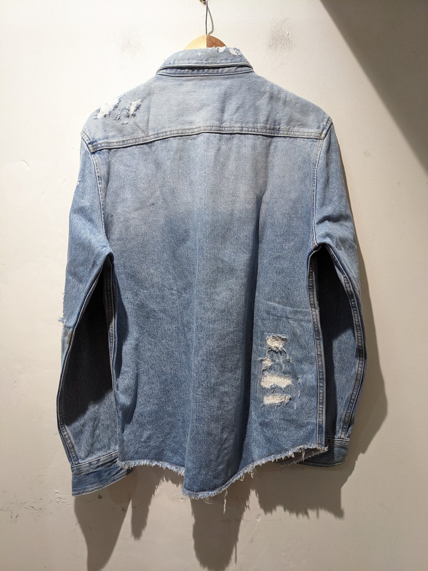 Zara man blue denim jacket