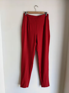 Zara Red Waistcoat Blazer Set