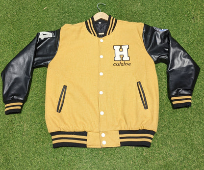 H Letter Varsity Jacket
