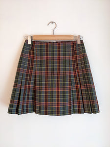 Cotton Inn Plaid Skirt