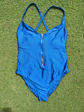 Load image into Gallery viewer, No Boundaries Rib Zip Front One Peice Swimsuit
