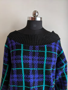 Croquit Checkered Sweater