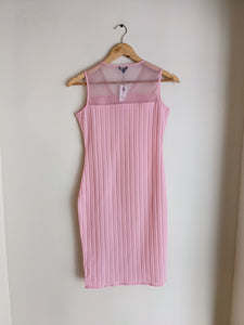 Bebe Sheath Pink Dress