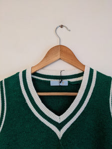22  Green Sweater Vest