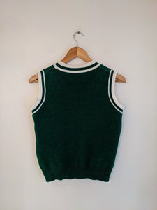 22  Green Sweater Vest