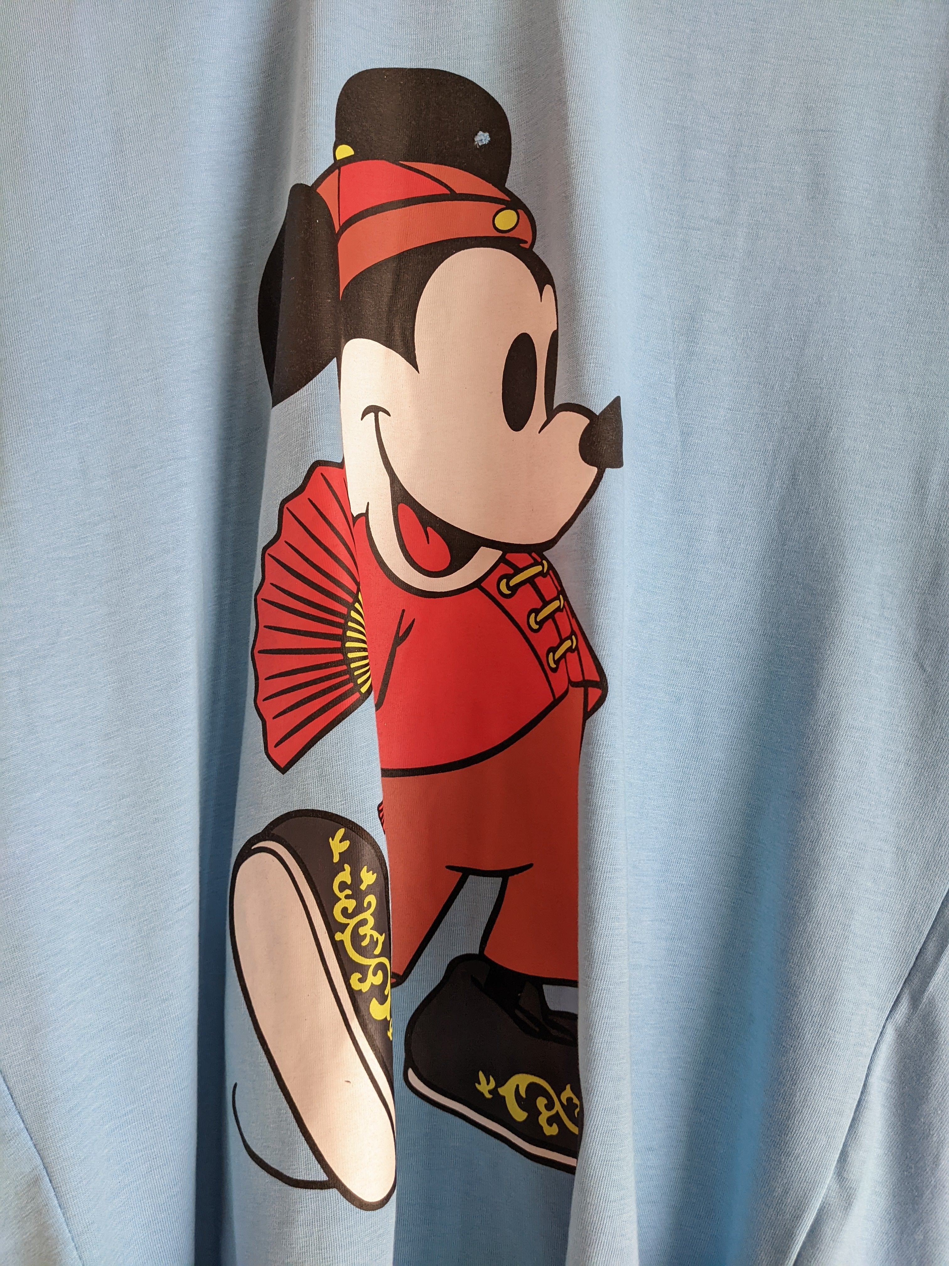 UNIQLO Mickey Mouse Blue Tee