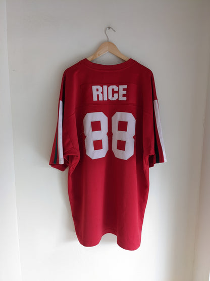 88 Rice Gridiron Legends Red Jersey
