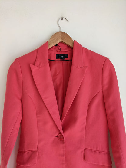 H&M Single Breasted Pink Blazer