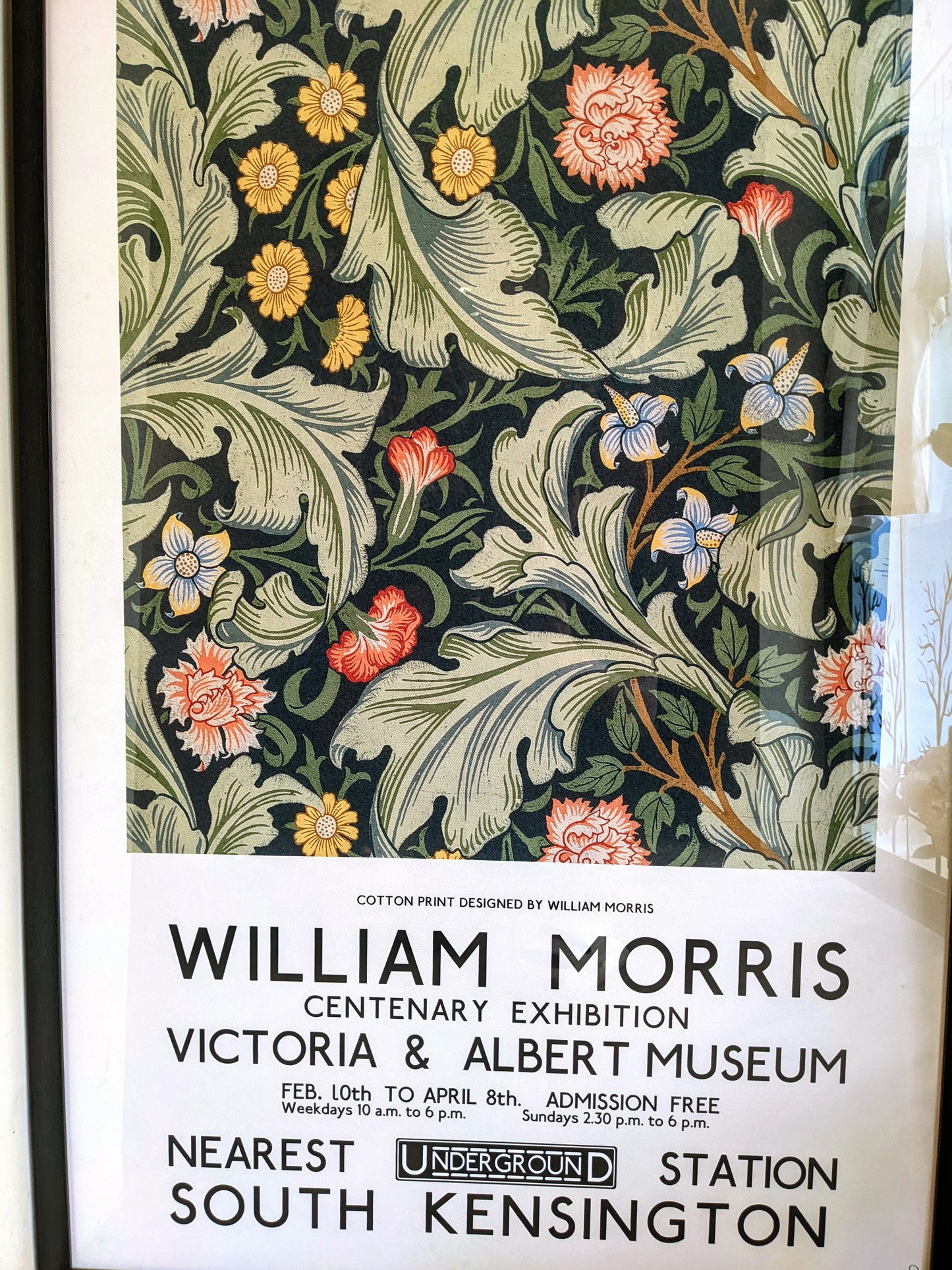William Morris Print Floral Wall Art Poster