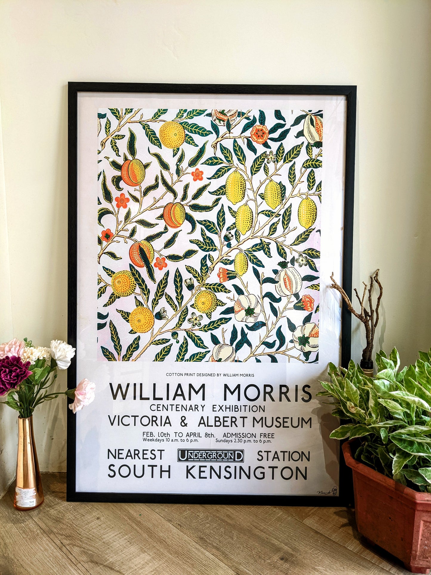 William Morris Victoria & Albert Museum Poster