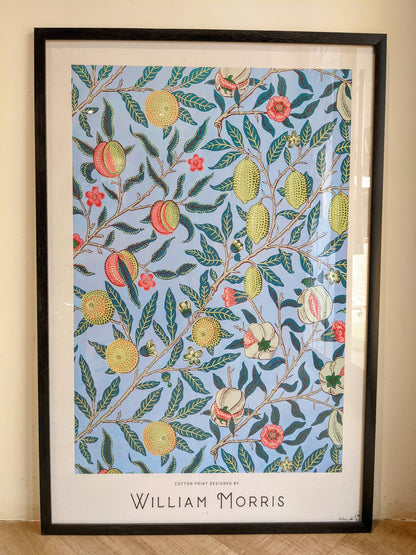 William Morris Fruit Art Poster