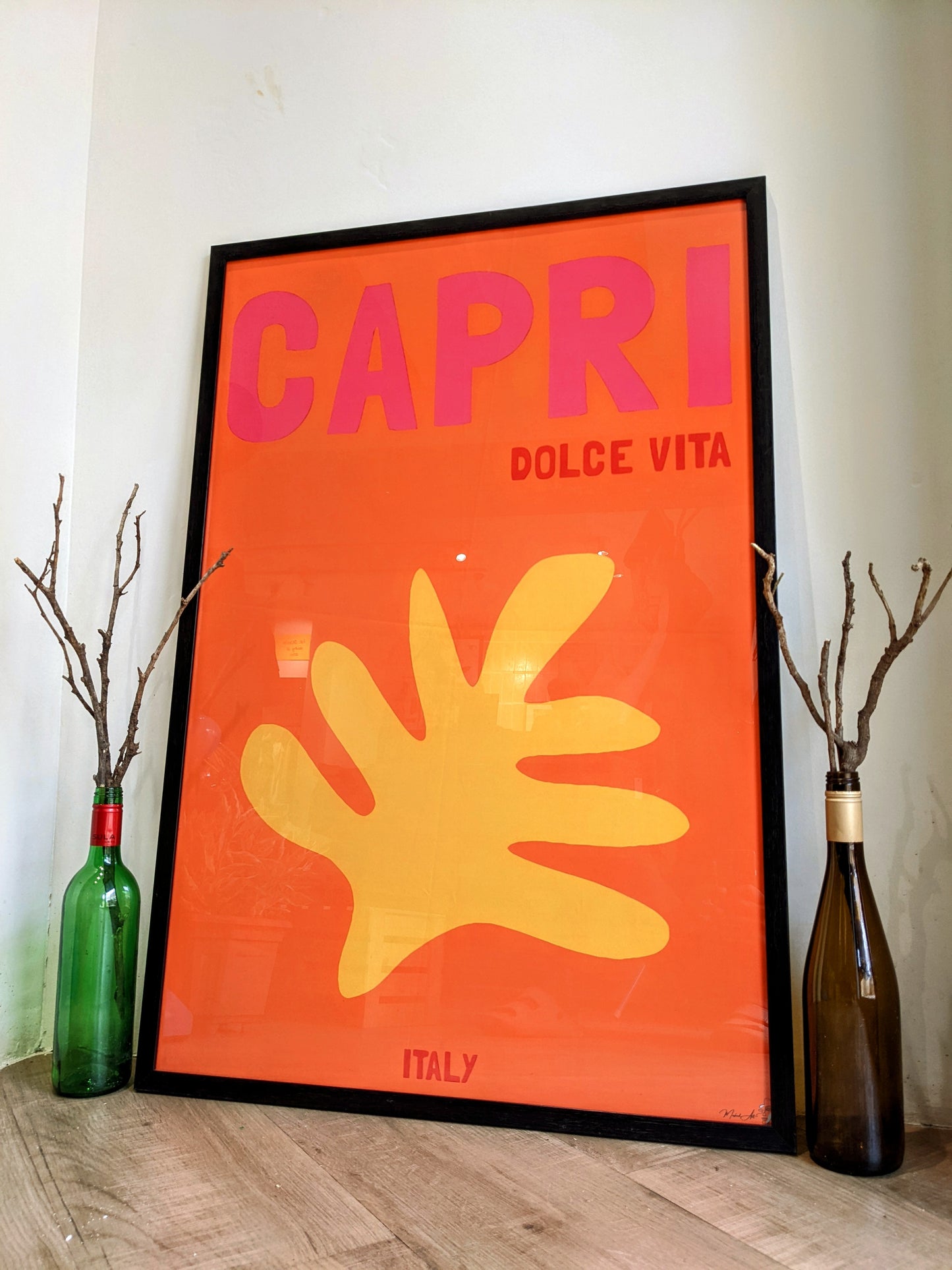 CAPRI Dolce Vita Italy Poster