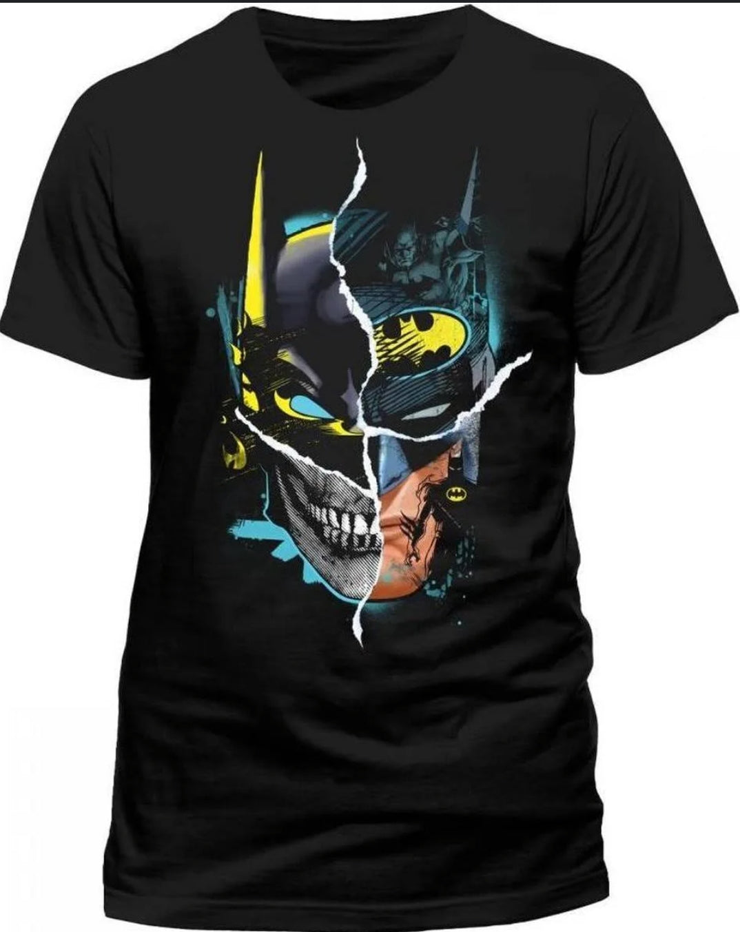 Batman Gotham Face Vintage Tee