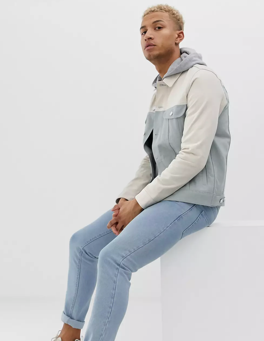 Asos Green Overdue Denim Jacket